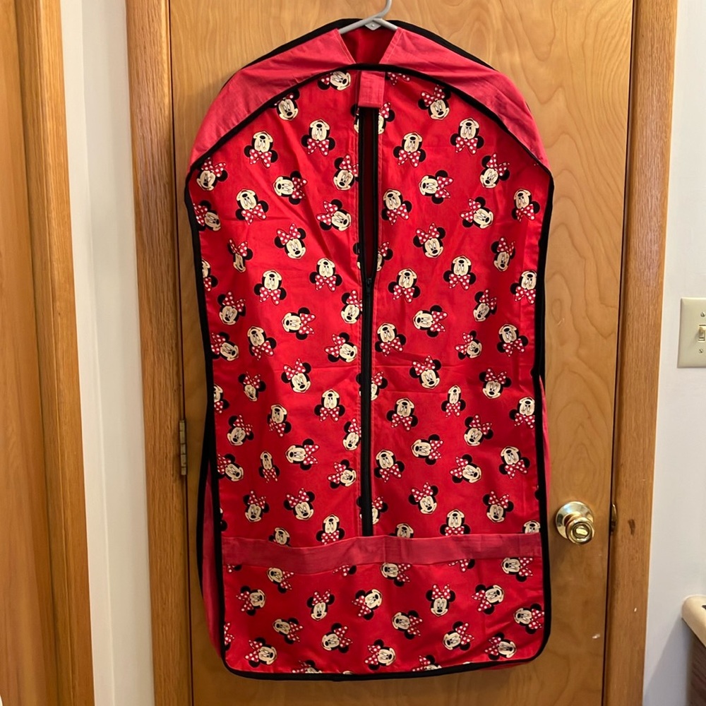 Homemade garment bag. Made by an Amish Lady